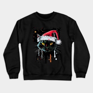 Black Cat is Best Cat Crewneck Sweatshirt